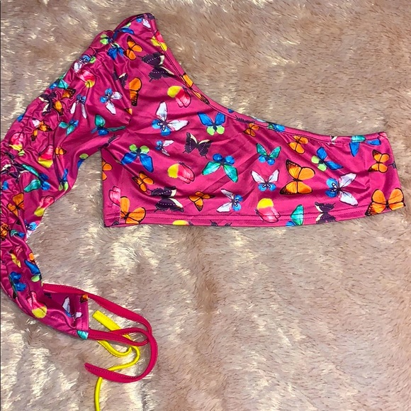 2 piece crop top and skirt set - Picture 3 of 3